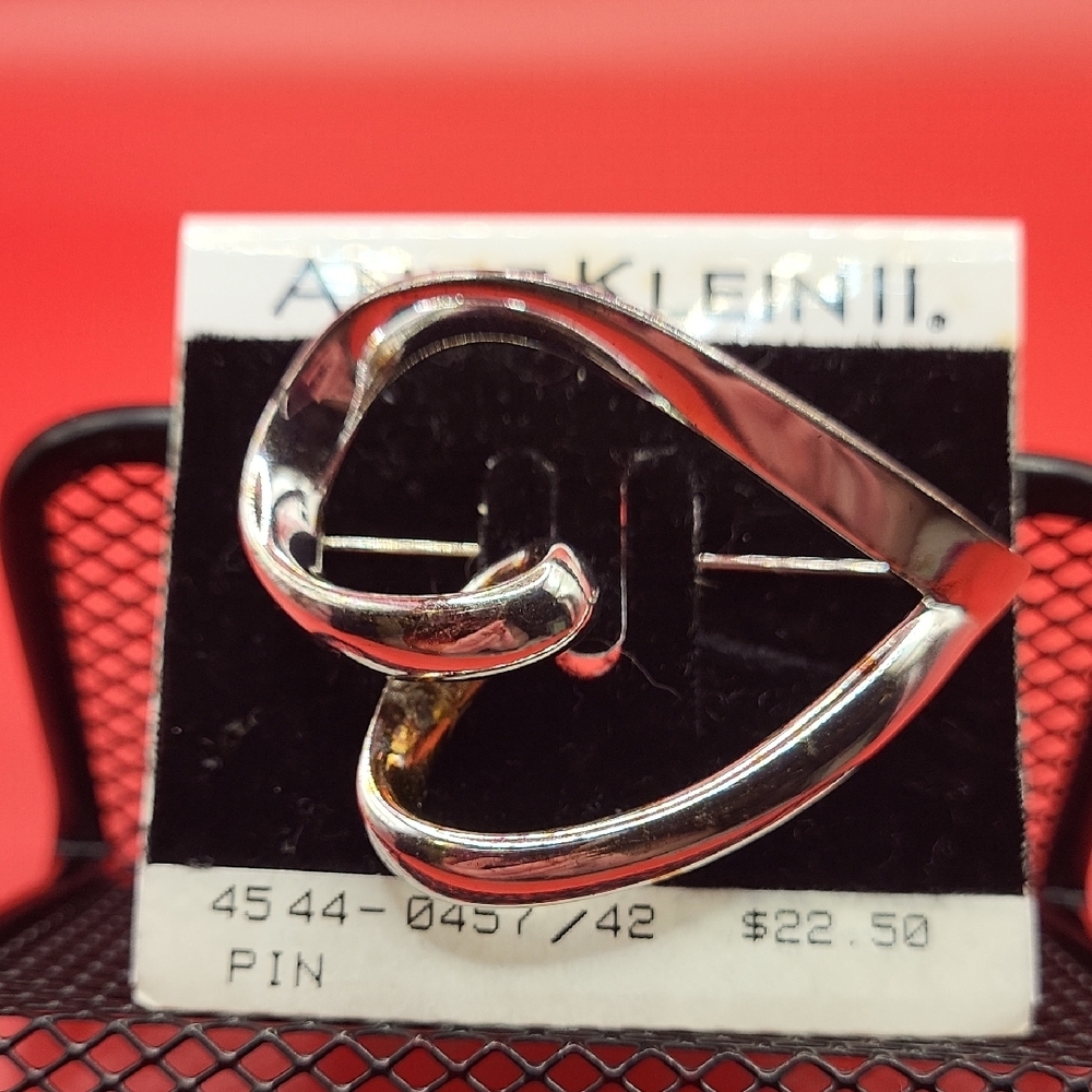 Anne Klein Silver Brooch